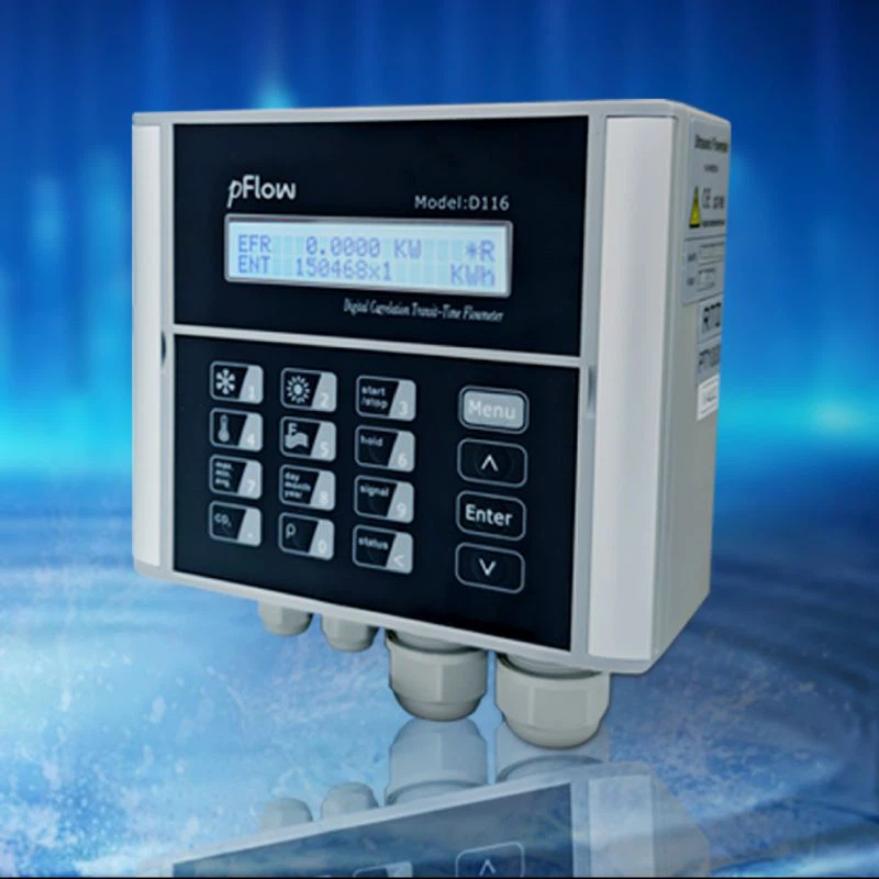 D116 Ultrasonic BTU -метр для жидкого охлаждения